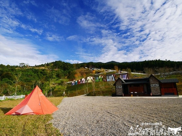 ▲新竹五峰乡好麻吉私房景点亲子露营地。（图／何师父提供）