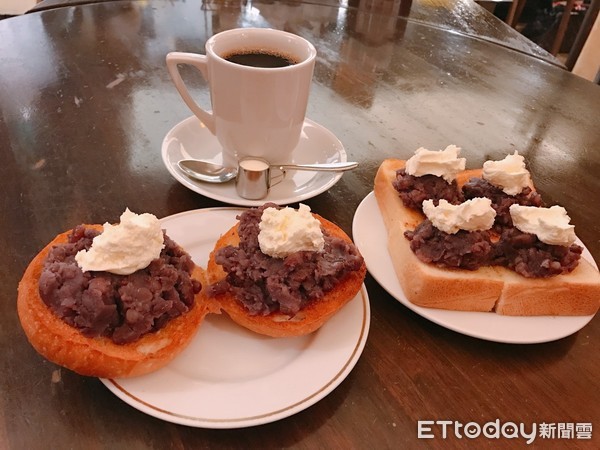 ▲体验名古屋特有早餐文化,KAKO BUCYO COFFEE。(图/记者赖文萱摄)