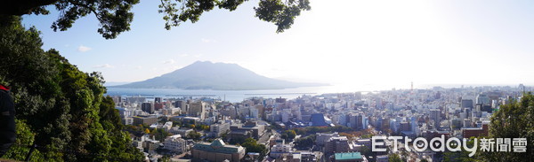 ▲鹿儿岛城山展望台。(图/记者彭怀玉摄)