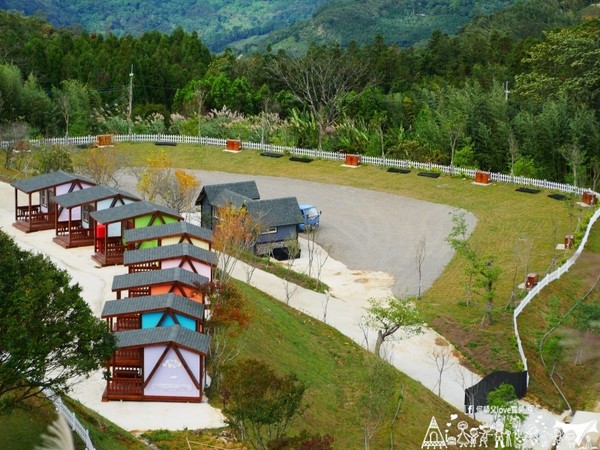 ▲新竹五峰乡好麻吉私房景点亲子露营地。（图／何师父提供）
