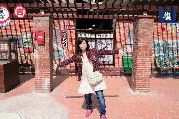 ▲彰化大村大路畔柑仔店彩绘墙。(图/旅游夜市趴趴走提供)