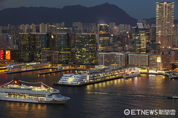 ▲海运观点,香港夜景,观景台。(图/海港城提供)
