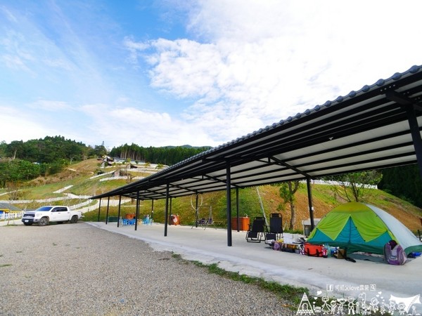▲新竹五峰乡好麻吉私房景点亲子露营地。（图／何师父提供）