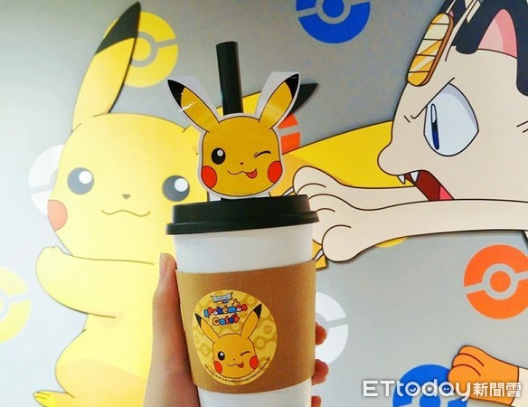▲宝可梦期间限定餐厅X顽食Café武昌店。(图/顽食Café武昌店提供)