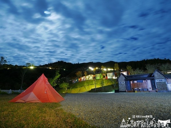 ▲新竹五峰乡好麻吉私房景点亲子露营地。（图／何师父提供）