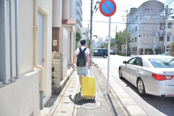 ▲旅行,自助旅行,旅游,自助旅游,一个人旅行,日本旅行,行李。(图/记者李姿仪摄)