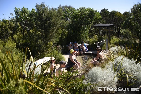▲澳洲旅游,温泉,莫宁顿半岛,Peninsula Hot Springs。(图/记者陈涵茵摄)