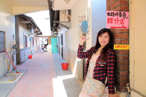 ▲彰化大村大路畔柑仔店彩绘墙。(图/旅游夜市趴趴走提供)