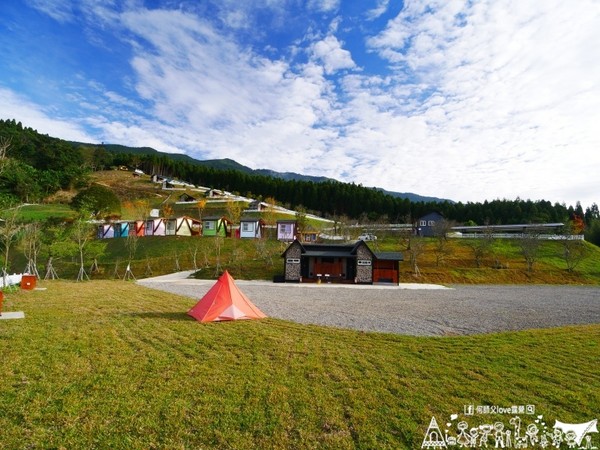 ▲新竹五峰乡好麻吉私房景点亲子露营地。（图／何师父提供）