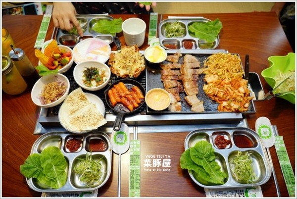 VEGE TEJI YA 菜豚屋(台中店)。(图/大口提供)