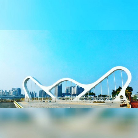 ▲台中“柳川2.0”8大景观桥。（图／网友提供，请勿随意翻拍，以免侵权）