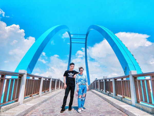 ▲彰化王者之弓桥。(图/IG@j.wei___提供,请勿随意翻拍,以免侵权。)使用须附连结,并提供刊登网址给作者