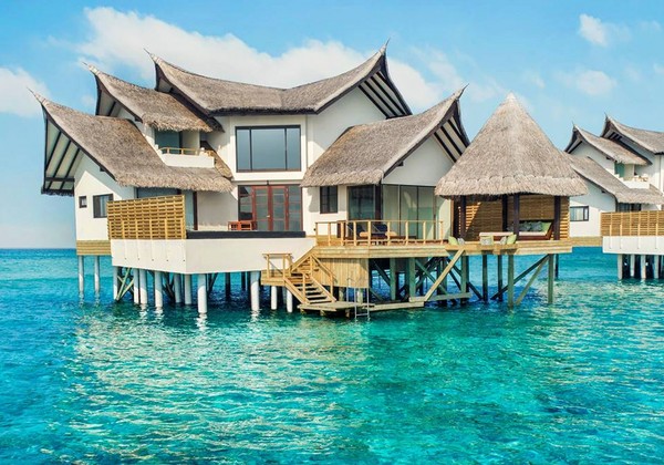▲马尔代夫Villa推出溜冰场。(图/Jumeirah Vittaveli粉丝页)