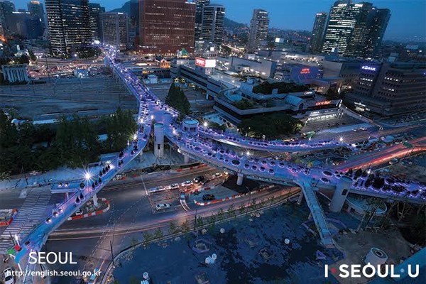 ▲首尔路7017。（图／首尔市政府提供）