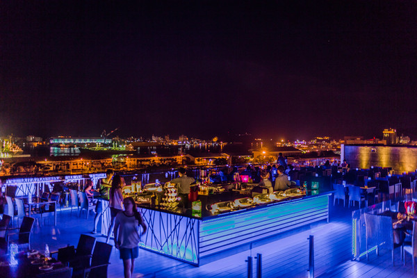 璀璨星空SKY BAR(图/网友吃心绝对提供,请勿随意翻拍,以免侵权。)
