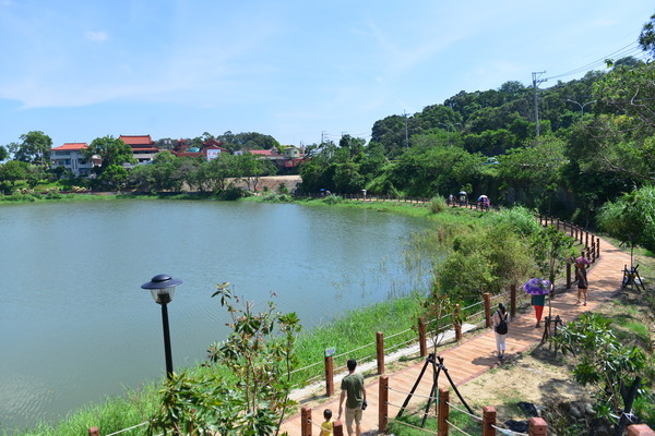 ▲苗栗环湖步道。(图/ 苗栗县政府提供)