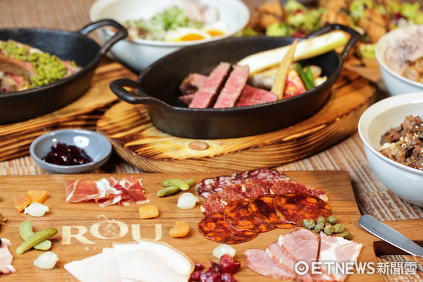 ▲肉RÒU餐厅美食介绍。(图/记者林世文摄)