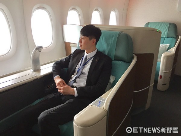 ▲大韩航空A380首航。（图／记者于佳云摄）