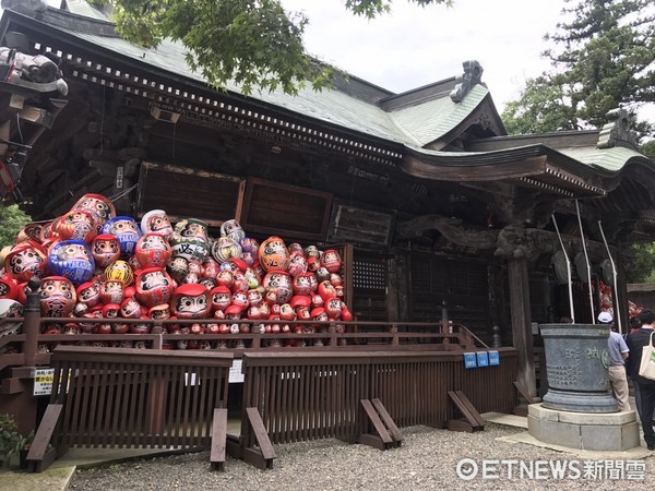 ▲日本群马县高崎-少林山达摩寺，是达摩不倒翁的故乡。（图／记者赖文萱摄）