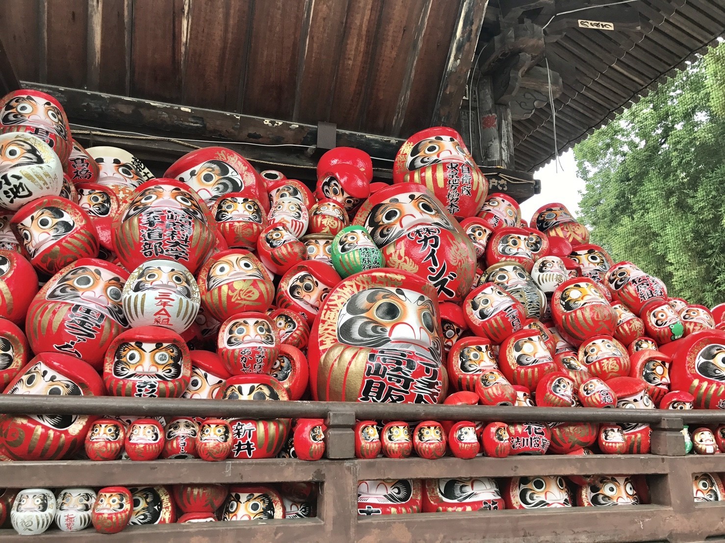 ▲日本群马县高崎少林山达摩寺。（图／记者赖文萱摄）