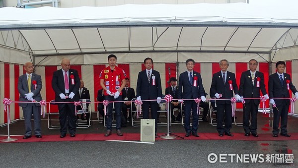 ▲宫崎县于27日下午14:00举办“牛肉出口典礼”，第一批进口台湾的日本宫崎牛。（图／记者黄士原摄）
