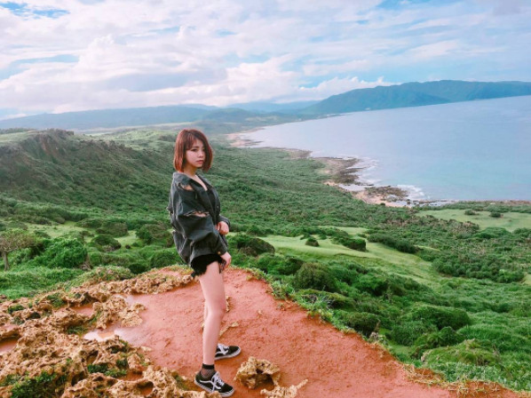 ▲垦丁龙磐公园,龙磐大草原。(图/IG@ting851204提供,请勿随意翻拍,以免侵权)