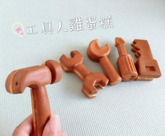 ▲台南工具人鸡蛋糕。(图/IG@chang__2015提供,请勿任意翻摄)