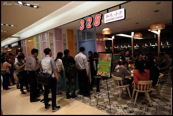 ▲台北火车站微风广场328加东叻沙(328Katong Laksa)。（图／小盛的流浪旅程提供）