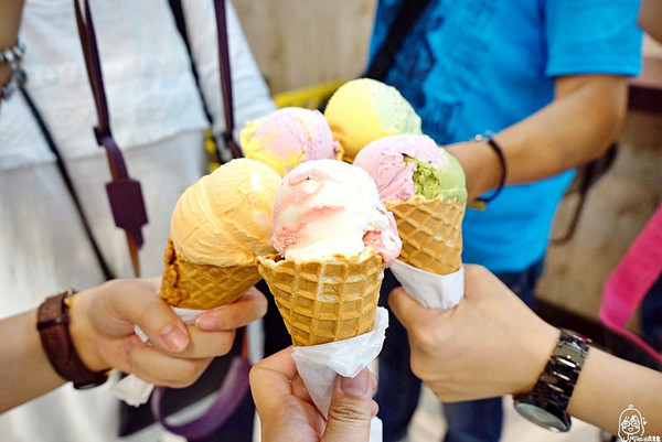 ▲后山手工冰淇淋。(图/Mika提供)