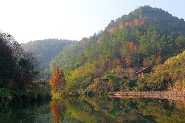 ▲中国赏枫山水风情。（图／喜鸿假期提供）