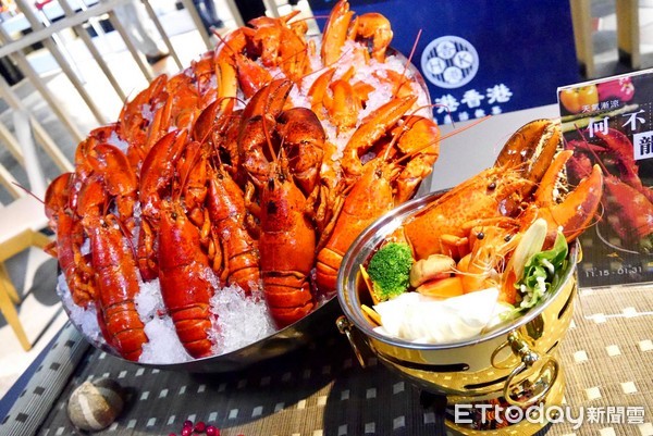 香港香港吃到饱推“龙虾锅”。(图/用生命吃美食的艾莉丝奎恩花蕊七世提供)