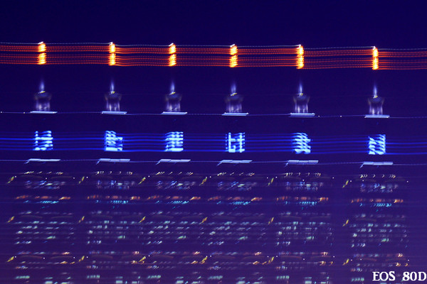 ▲台北101夜景虎山峰。(图/小白鲸摄)