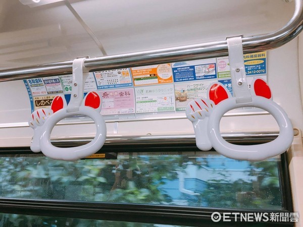 ▲东京东急电铁世田谷线招财猫电车。(图/记者蔡玟君摄)