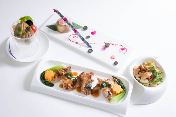 ▲华航推限定“客家机上餐”,仅5条新南向航线商务舱吃得到。(图/华航提供)