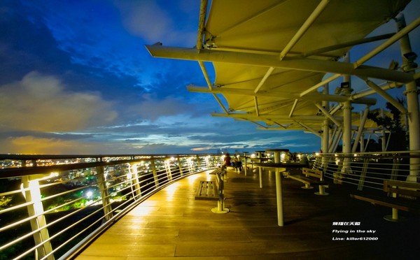 ▲台中,夜景。(图/摄影师《飞翔在天际》提供)