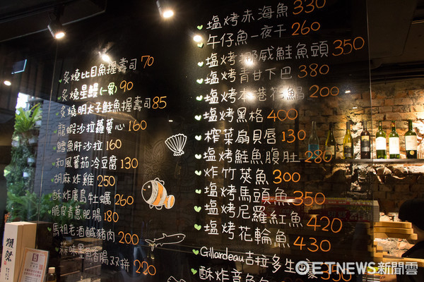▲%急978壹酒柒吧烧烤海鲜酒吧。（图／记者黄士原摄）