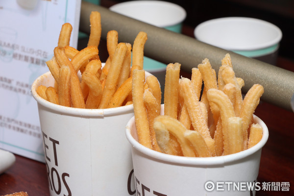 ▲%己???似?哦用朗秤treet Churros吉拿圈新口味。(图/记者黄士原摄)