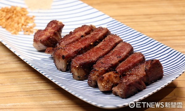 ▲BD铁板食作餐点。（图／记者华少甫摄）