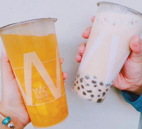 ▲%蓟?美?芒果绿茶。(图/IG@mycathy2909提供,请勿随意翻拍,以免侵权。)
