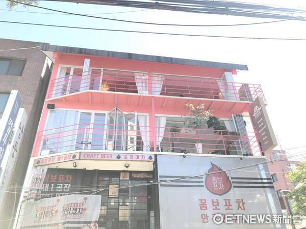 韩国欧巴最新约会私藏餐厅“D’FIVE”。(图/李圣依)