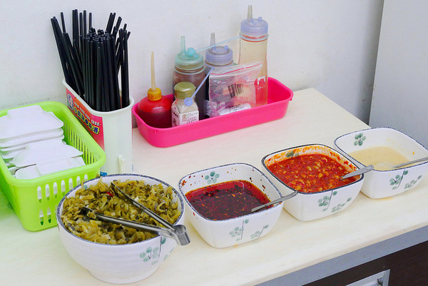 山西蕃茄牛肉刀削面。(图/橘子狗爱吃糖)