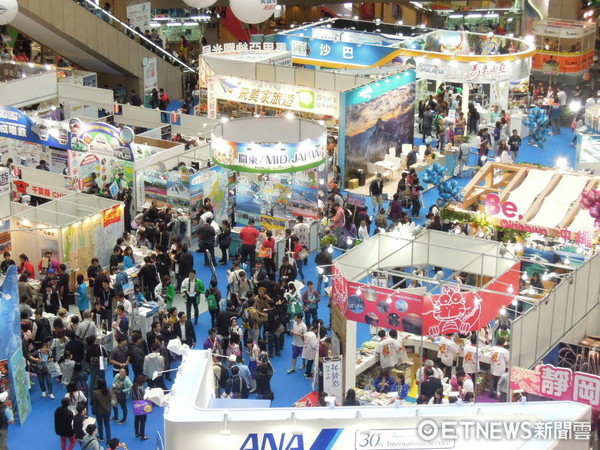 ▲2016 ITF台北国际旅展(图/记者赖文萱摄)