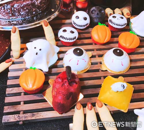 ▲饭店推万圣节甜点。(图/福容饭店提供)
