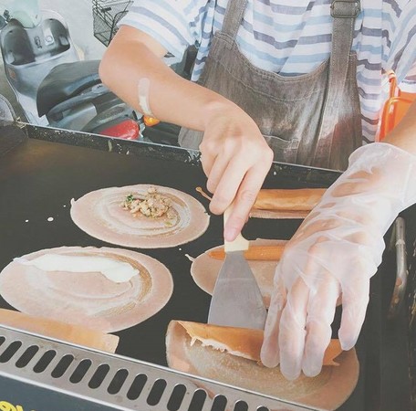 ▲台南 星球太太 泰式煎饼。(图/IG@ninenine0216提供,请勿任意翻摄以免侵权)https://www.instagram.com/ninenine0216/