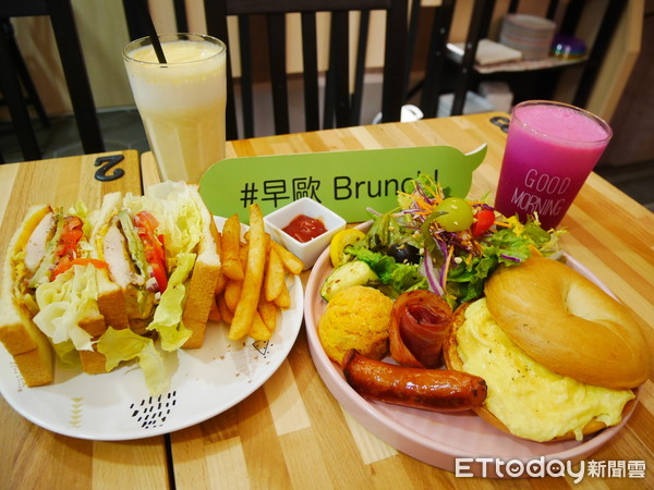 ▲早欧Brunch。(图/记者彭怀玉摄)