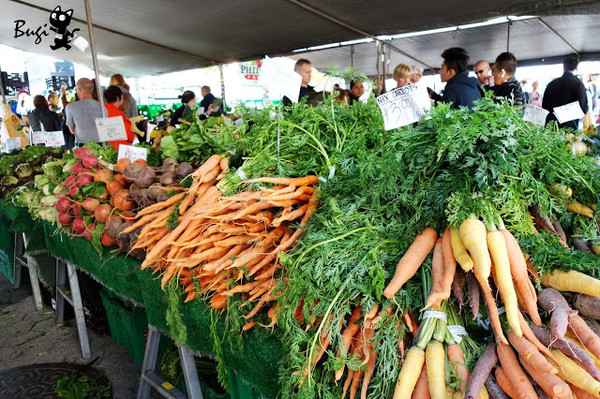 ▲纽约联合广场绿色市集。（图／不羁摄）