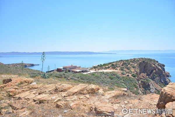▲希腊雅典舒尼恩岬的波塞顿海神庙(Temple of Poseidon)。(图/记者李姿仪摄)