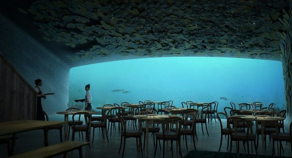 ▲挪威将兴建欧洲第一个水底餐厅。(图/Snøhetta粉丝页)