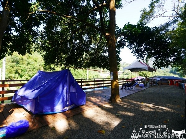 ▲苗栗大坪左岸亲子露营地。(图/何师父提供)