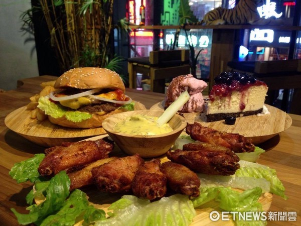 ▲Jungle city cafe bar。(图/记者彭怀玉摄)